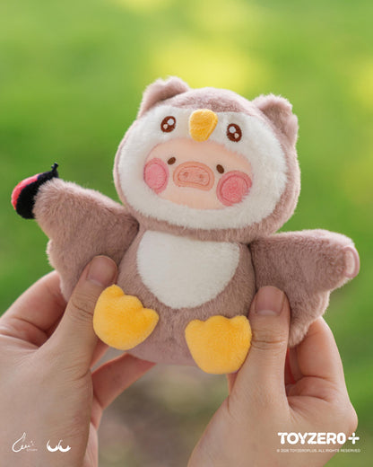 LuLu the Piggy Animal Party Vol. 2 - Huggy Plush Keychain (Owl Lu ver.)