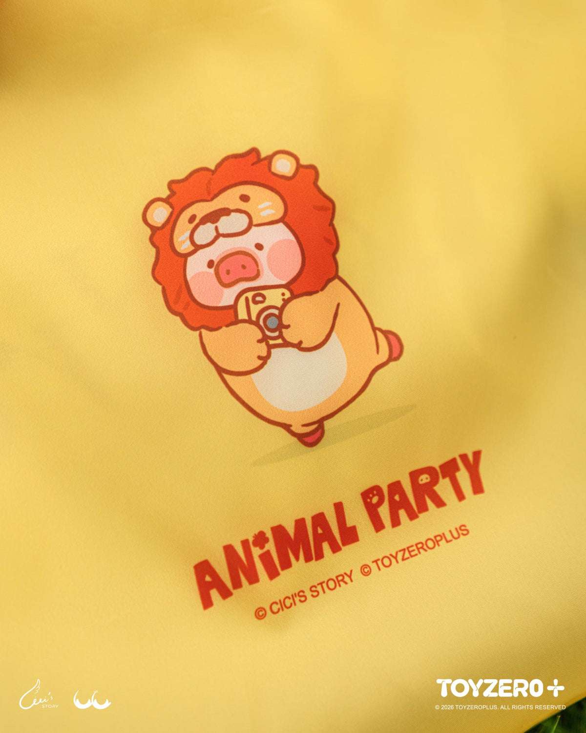 LuLu the Piggy Animal Party Vol. 2 – Eco Bag (Lion Lu ver.)