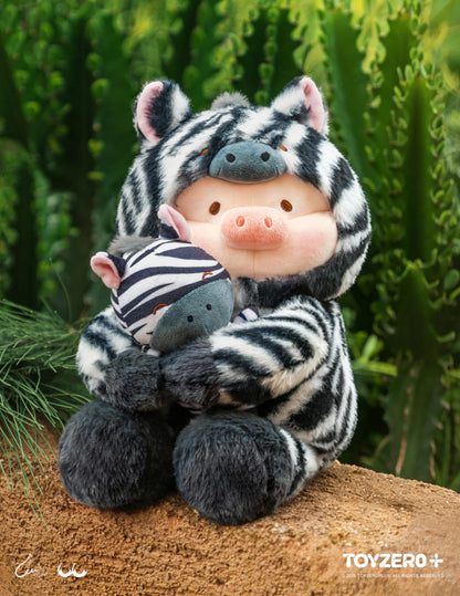 LuLu the Piggy Animal Party Vol. 2 – Big Hug Plush (Zebra Lu ver.)