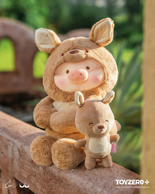 Australia Exclusive - LuLu the Piggy Animal Party Vol. 2 – Big Hug Plush (Kangaroo Lu ver.)