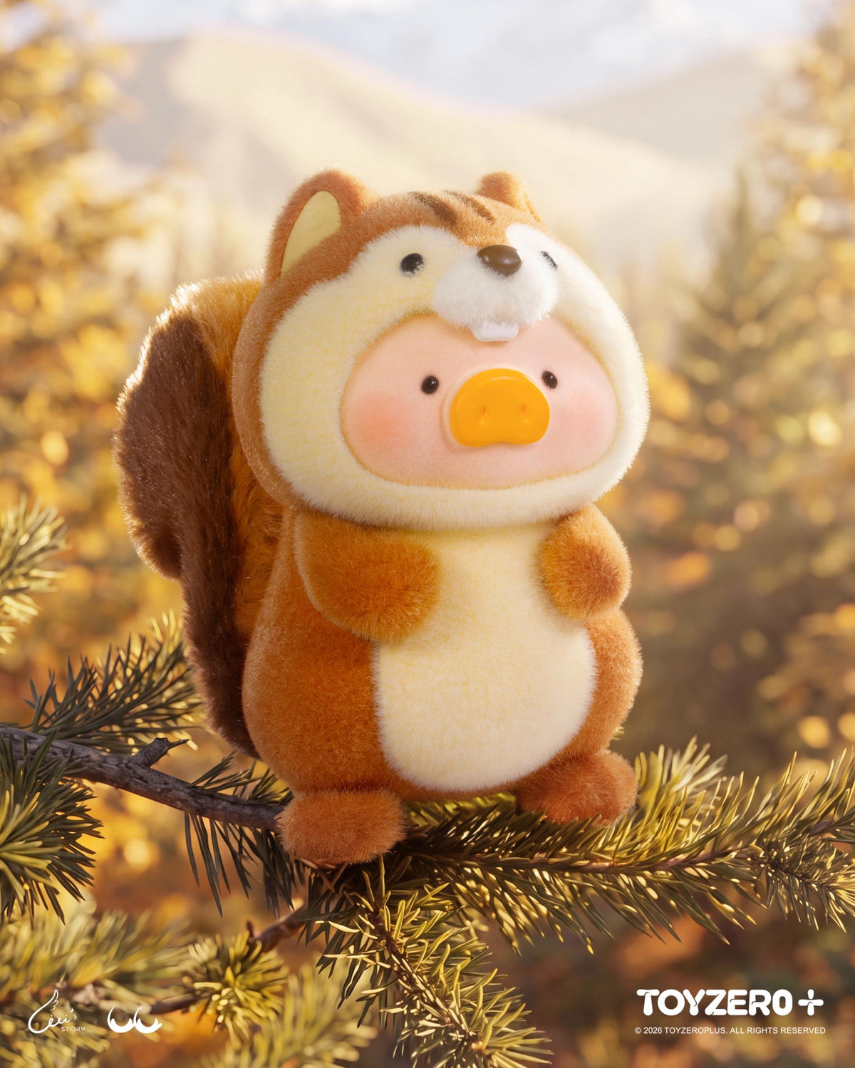 LuLu the Piggy-Animal Party Vol. 2 Series Limited Edition (Squirrel)