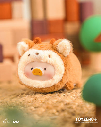 LuLu the Piggy Animal Party Vol. 2 - Stick together PVC Face Plush Keychain (Blind Box)