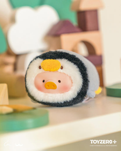 LuLu the Piggy Animal Party Vol. 2 - Stick together PVC Face Plush Keychain (Blind Box)