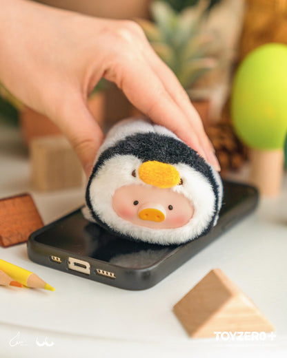 LuLu the Piggy Animal Party Vol. 2 - Stick together PVC Face Plush Keychain (Blind Box)