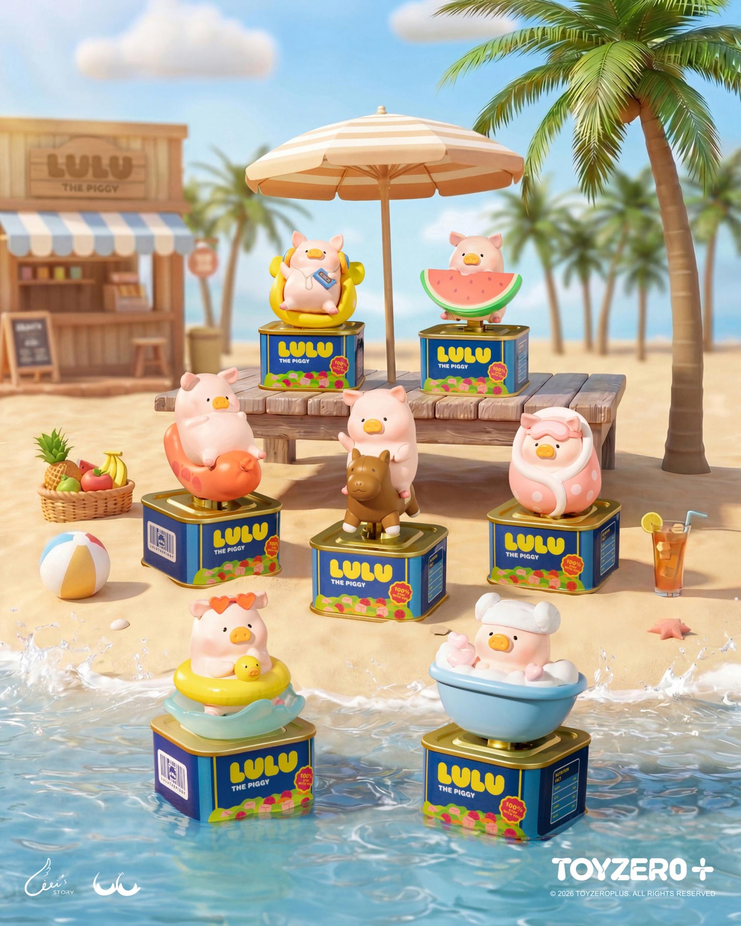 LuLu the Piggy - Holiday Series: Solar Motion Blind Box