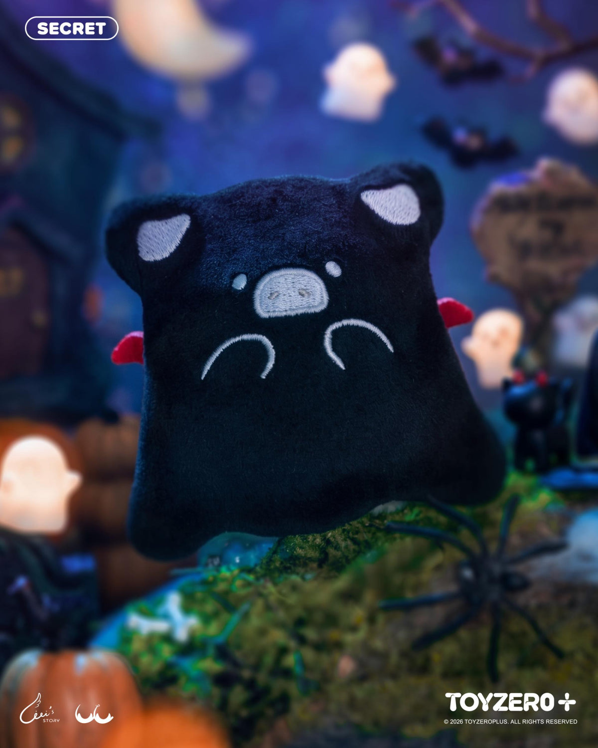 LuLu the Piggy Horror Story Series - Moody Boo Plush Keychain Blind Box