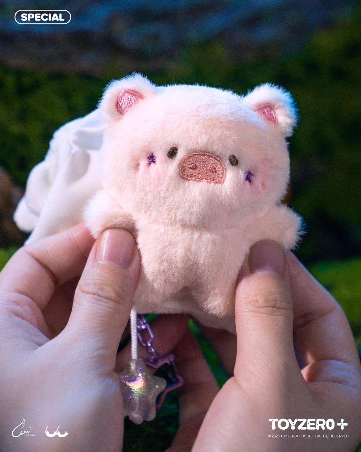 LuLu the Piggy Horror Story Series - Moody Boo Plush Keychain Blind Box