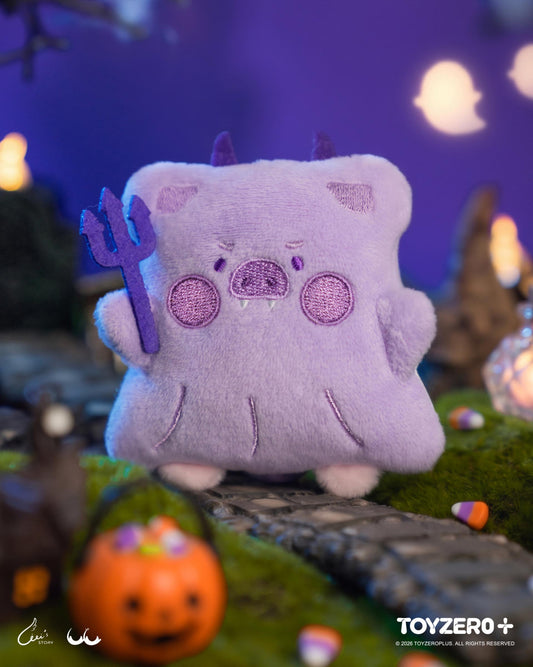 LuLu the Piggy Horror Story Series - Moody Boo Plush Keychain Blind Box