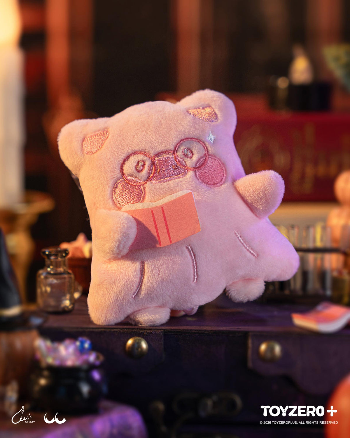LuLu the Piggy Horror Story Series - Moody Boo Plush Keychain Blind Box