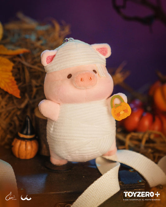 LuLu the Piggy Horror Story Series - Mummy Lu Plush Keychain