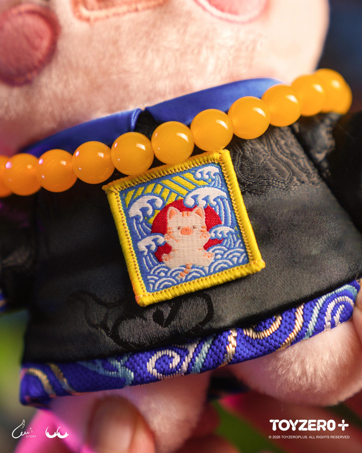 LuLu the Piggy Horror Story Series - Plush Keychain (Infinite Cuteness Chinese Zombie Lu)