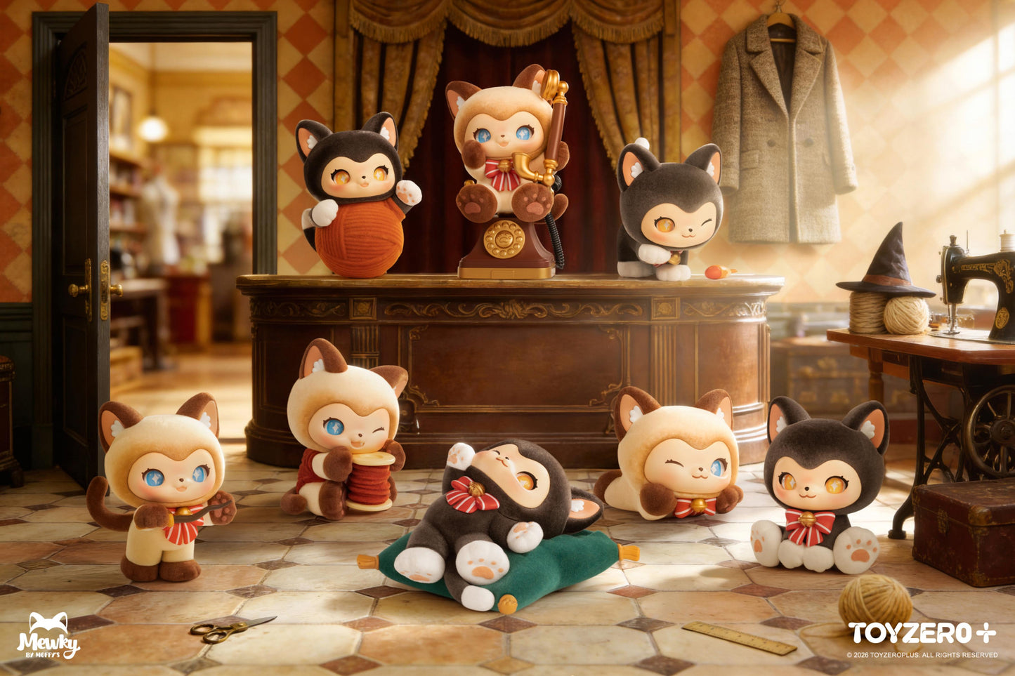 MOFFY'S Magic Tailoring Shop - The Magic Furry Mewky (Blind Box)