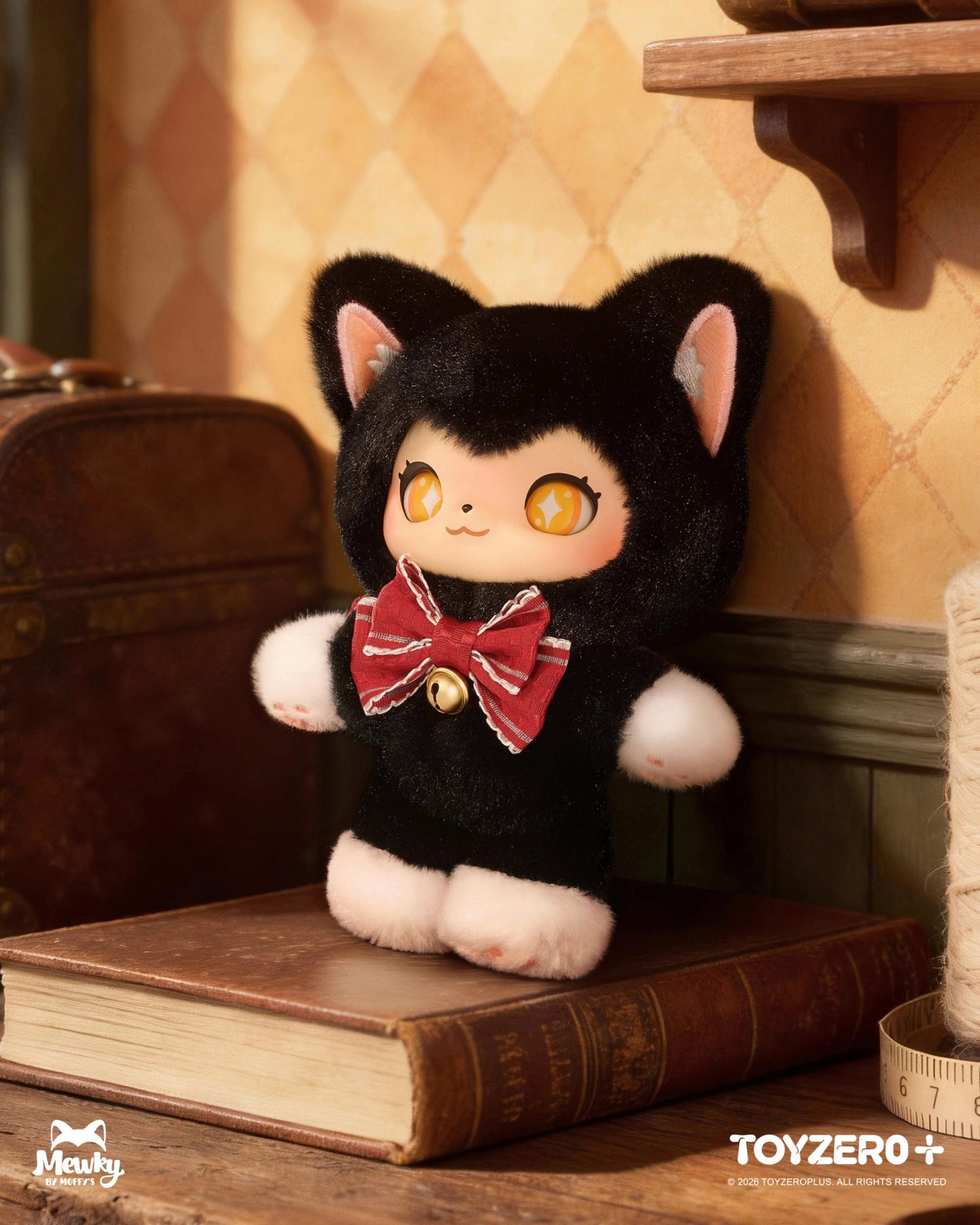 Mewky Vinyl Face Plush Toy