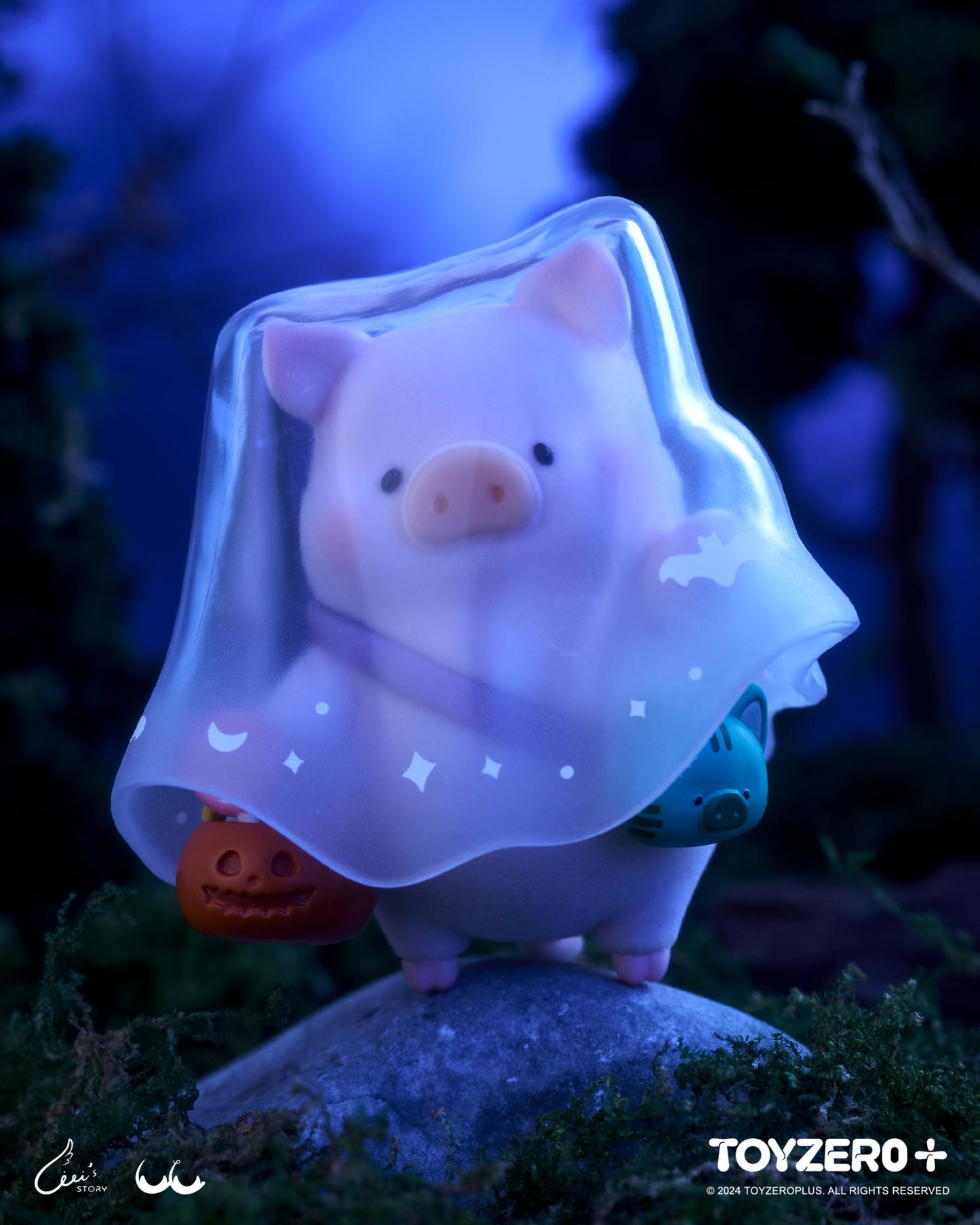 LULU THE PIGGY - SURPRISE CAN SET ( Black and White Guards)