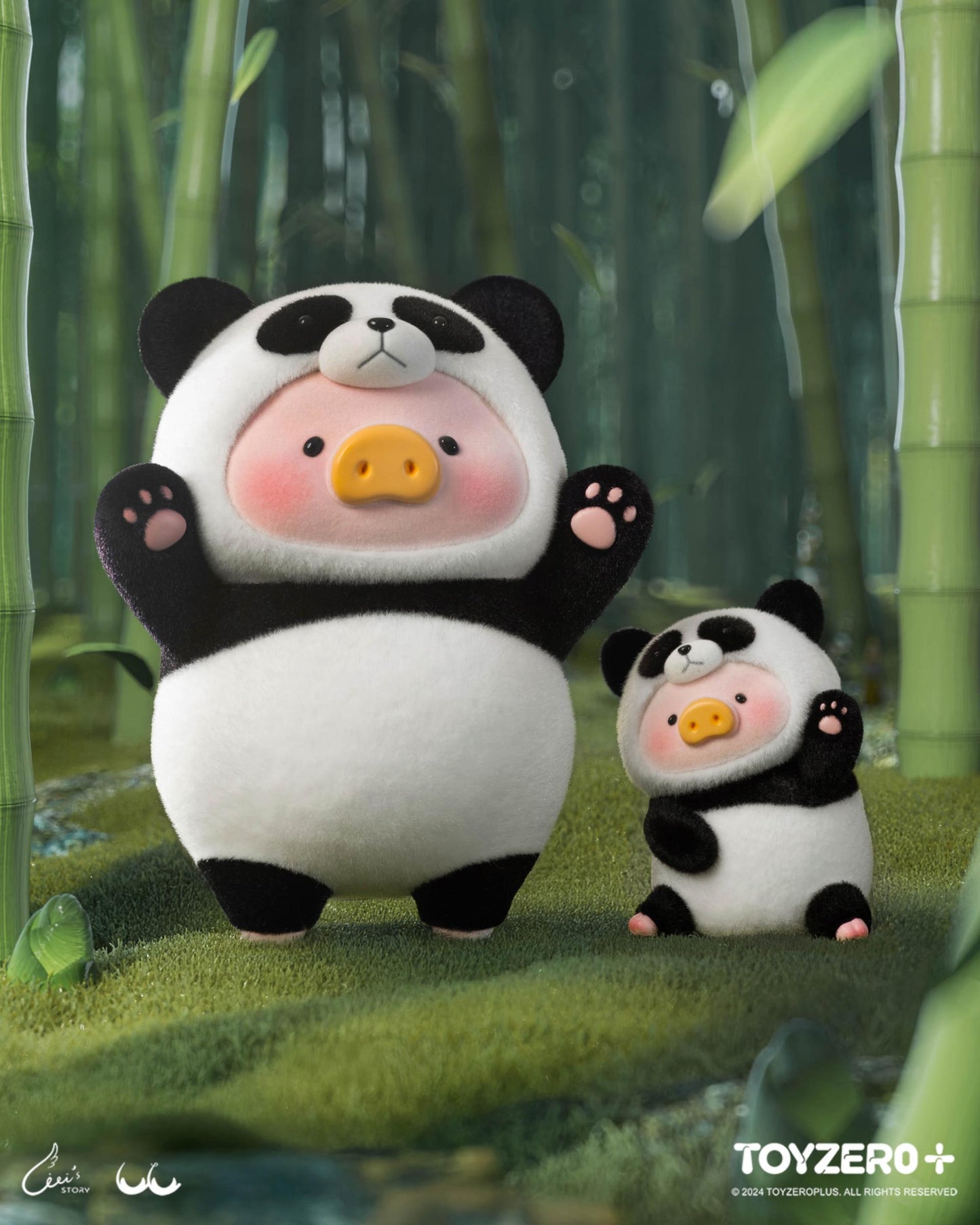 LULU THE PIGGY - XL PANDA LULU