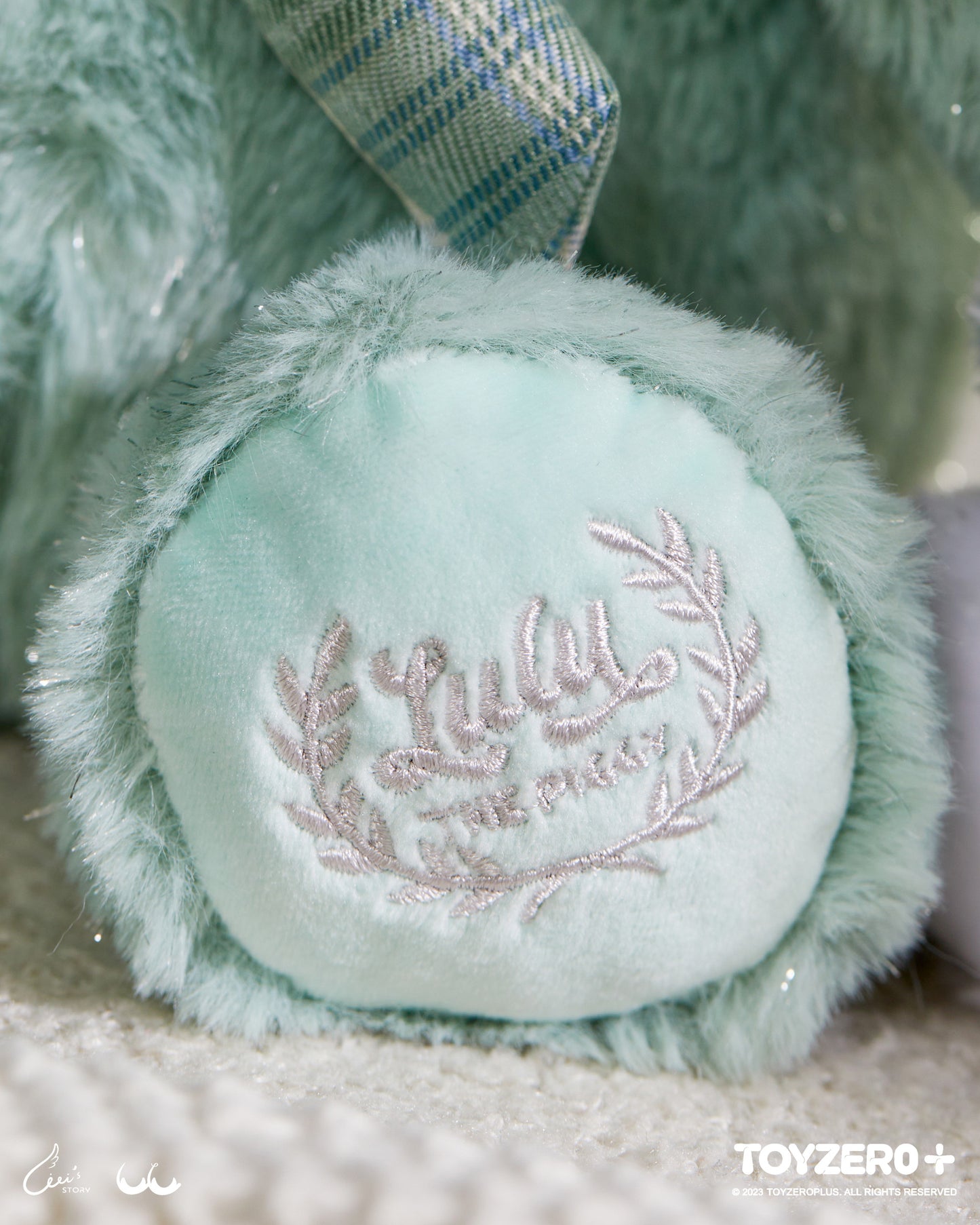LULU THE PIGGY - 25CM TEDDY LULU PLUSH (THE FOREST EDITION - MINT GREEN)