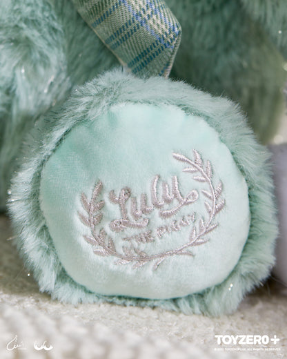 LULU THE PIGGY - 25CM TEDDY LULU PLUSH (THE FOREST EDITION - MINT GREEN)