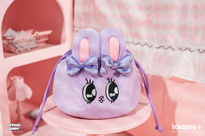Esther Bunny - Drawstring Bag (Lavender Bunny)